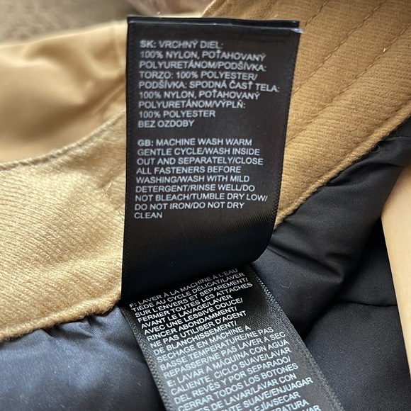 The North Face Women’s Aboutaday Snow Pant SHORT INSEAM, Tan, Small - Picture 8 of 10